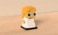 make custom bheadz model using lego bricks