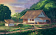 paint background art for your visual novel, animation