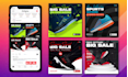 design social media instagram post, facebook timeline cover, banner, header, ads