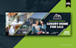design website banner, shopify banner, header design, banner ads, facebook cover