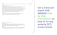 provide a semrush SEO audit with pro recommendations