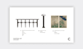 interior design mood board, furniture layout and shopping list