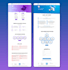create eye catching website UI design or web template on figma