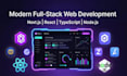 build full stack web application using nextjs react typescript and nodejs
