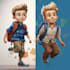 draw your children comic illustration