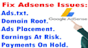 fix google adsense ad limit issues