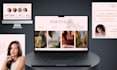 design a professional ugc portfolio website