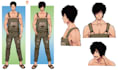 create anime style character design and design seeds