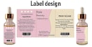 create packaging design, die cut, label design