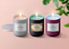 do luxury candle label design and box design