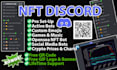 generate 10k nft art collection with metadata discord and promo