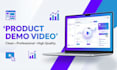 create professional saas product demo and explainer videos