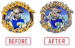embroidery digitizing logo in few hours