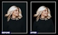 do background removal in transparent, or white bg