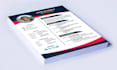 company, business, professional curriculum vitae, CV resume design template