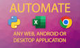 develop reliable rpa robots to automate your web tasks