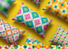 design unique seamless pattern fashion fabric and wallpaper