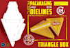 create perfect packaging die lines, triangles, cartoon box