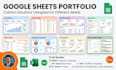 design custom excel or google sheets tracker template