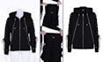 do symmetrical neck joint, ghost mannequin, remove background and retouch