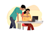 design 2d illustration for your website