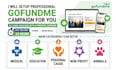 write gofundme, set up and launch crowdfunding fundraising campaign