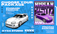 draw car illustration for t shirt design and merchandise