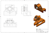 provide 2d drawing and 3d drawing  by using autodesk inventor