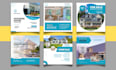 design real estate facebook instagram ads posts and canva design