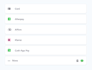 collect stripe payments in global currency and payment methods
