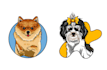 draw your dogs or any pets into cartoon