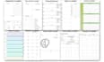 design monthly planner, minimalist planner, checklist for amazon KDP interior