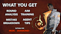 provide valorant coaching with a personalised vod review