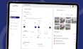 design a modern saas dashboard UI UX in figma