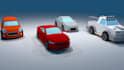 make low poly car models
