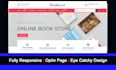 design author website, book author website, ebook website, ebook landing page