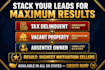 tax delinquent property leads for distressed investors USA