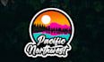 design badge, stickers, patch, circular round logo or any graphic design work