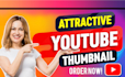 design high CTR youtube thumbnails