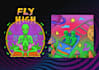 do custom psychedelic illustration for music poster