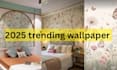 do custom traditional and geometric wallpaper design