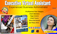 be your professional administrative virtual assistant