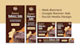 design fresh and unique google banner ads