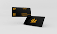 design business card, letterhead and envelope