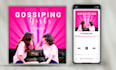 design a creative podcast cover art