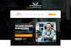 do website development, build wordpress website design, redesign, clone website