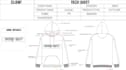 design hoodie and make tech pack