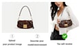 generate premium model mockups for your shoes, bags, and accessories