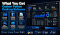 build custom python desktop software, dashboards and automation tools