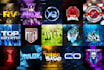 create an eye catching twitch logo and banner